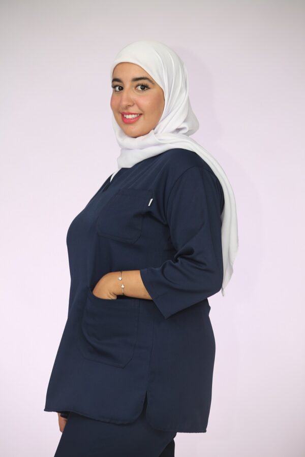 Pyjama BLEU MARINE femme – Image 5