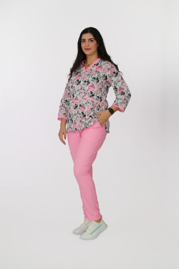Pyjama Imprime Fleurs