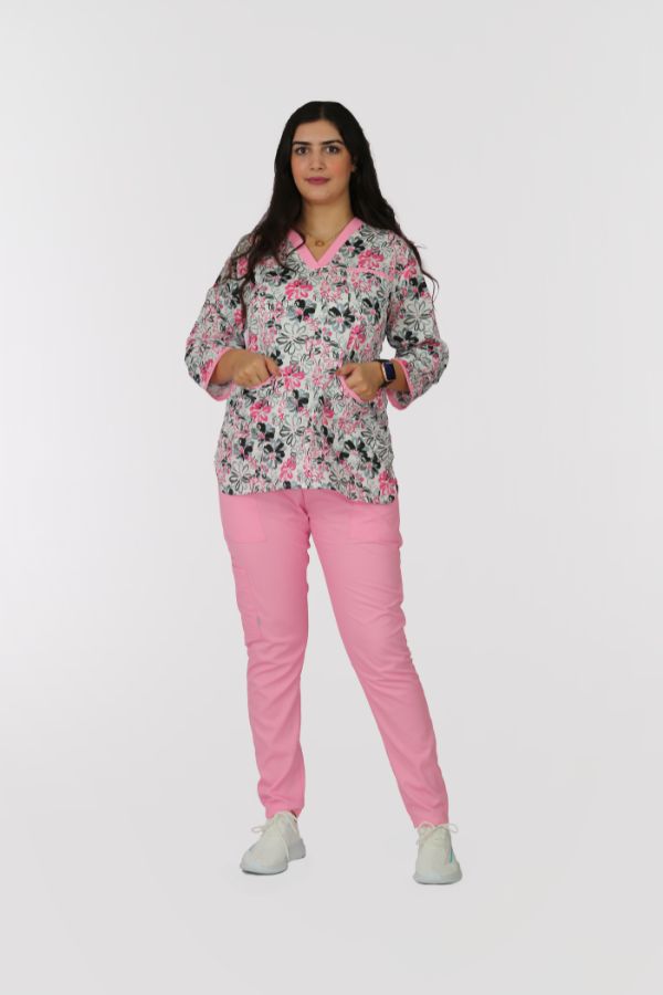 Pyjama Imprime Fleurs