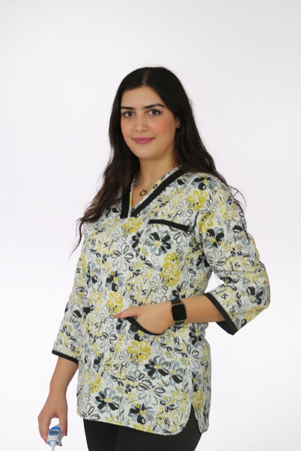 Pyjama Imprime Fleurs